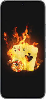 Силиконовый чехол Горящие карты для Infinix Hot 60 Pro - 839u-4126 изображение 