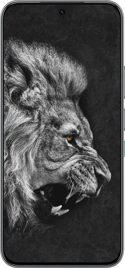 Силиконовый чехол Лев для Infinix Hot 60 Pro - 1080u-4126 изображение 