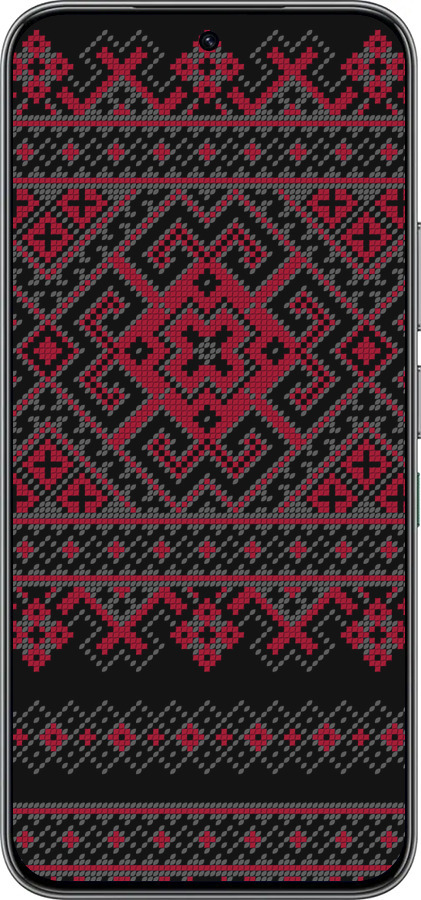 Силіконовий чехол Вишиванка 52 для Infinix Hot 60 Pro - 1763u-4126 изображение 