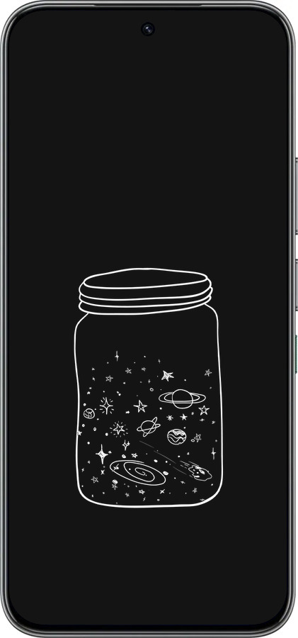 Силиконовый чехол Космос в банке для Infinix Hot 60 Pro - 4297u-4126 изображение 