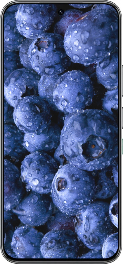 Силиконовый чехол Голубика для Infinix Hot 60 Pro - 4459u-4126 изображение 