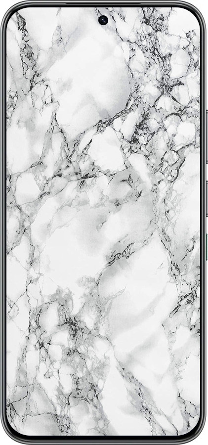 Силиконовый чехол Мрамор белый для Infinix Hot 60 Pro - 4480u-4126 изображение 