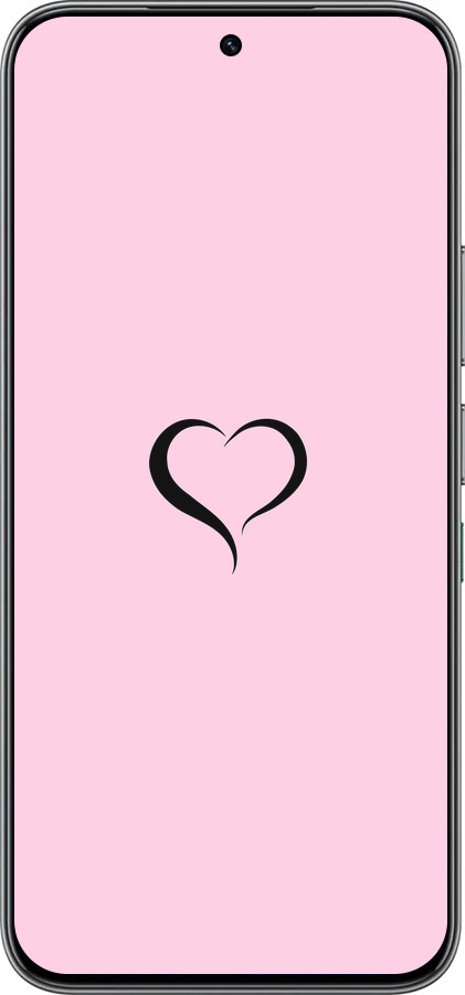 Силіконовий чехол Серце 1 для Infinix Hot 60 Pro - 4730u-4126 изображение 