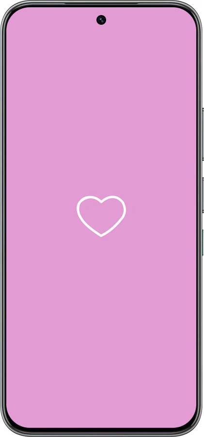 Силіконовий чехол Серце 2 для Infinix Hot 60 Pro - 4863u-4126 изображение 