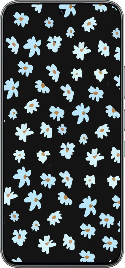 Силиконовый чехол Цветочный для Infinix Hot 60 Pro - 4900u-4126 изображение 