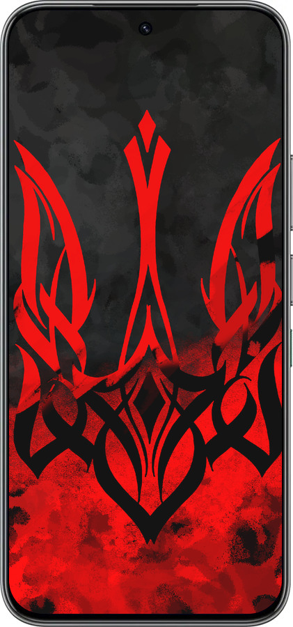 Силиконовый чехол Герб Украины v2 для Infinix Hot 60 Pro - 5312u-4126 изображение 