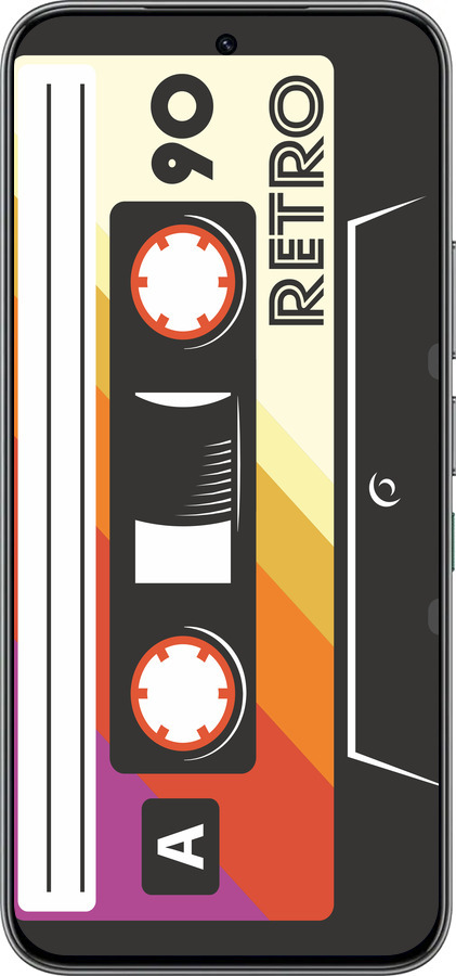 Силиконовый чехол Кассета с90 v4 для Infinix Hot 60 Pro - 5532u-4126 изображение 