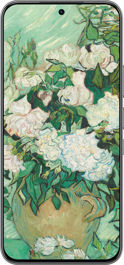 Силиконовый чехол Винсент Ван Гог. Ваза с розами для Infinix Hot 60 Pro - 5543u-4126 изображение 