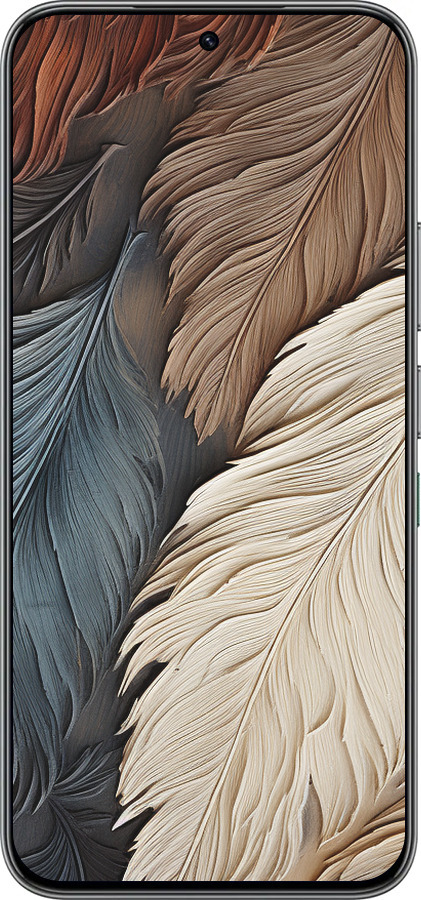 Силиконовый чехол Листья в стиле бохо для Infinix Hot 60 Pro - 5643u-4126 изображение 