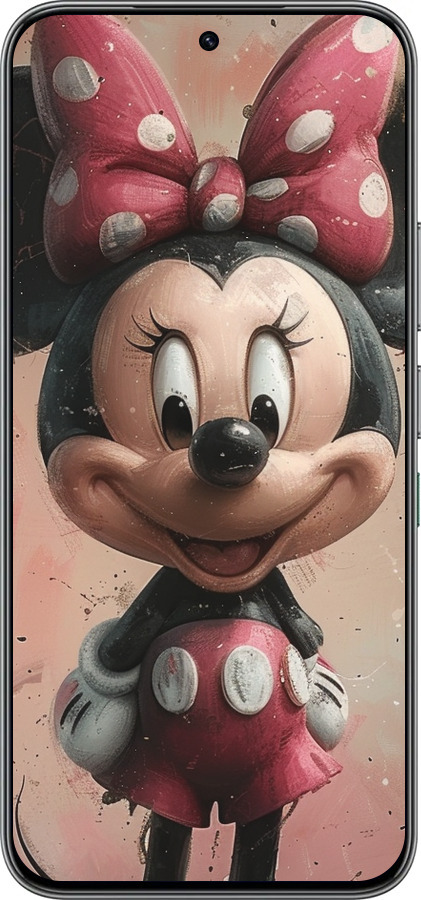 Силиконовый чехол Minnie Mouse для Infinix Hot 60 Pro - 6054u-4126 изображение 