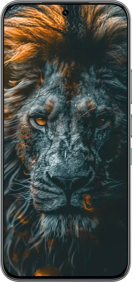 Силиконовый чехол Лев в сумерках для Infinix Hot 60 Pro - 6154u-4126 изображение 