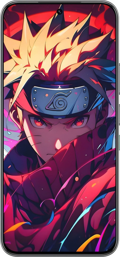 Силиконовый чехол Наруто для Infinix Hot 60 Pro - 6274u-4126 изображение 
