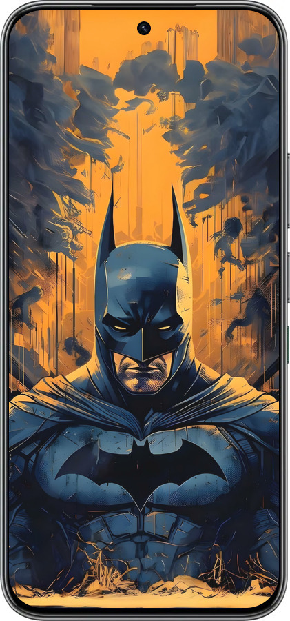 Силиконовый чехол Бэтмен для Infinix Hot 60 Pro - 6335u-4126 изображение 
