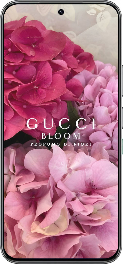 Силиконовый чехол Гучи для Infinix Hot 60 Pro - 6341u-4126 изображение 