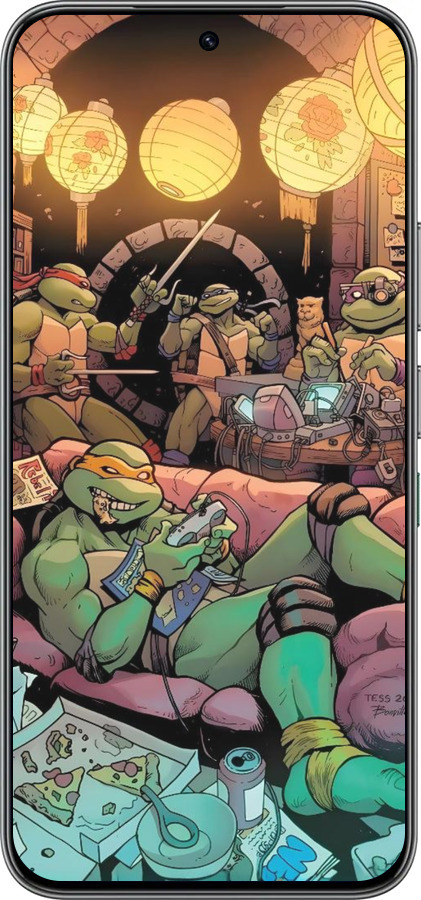 Силиконовый чехол Черепашки нинзя для Infinix Hot 60 Pro - 6346u-4126 изображение 