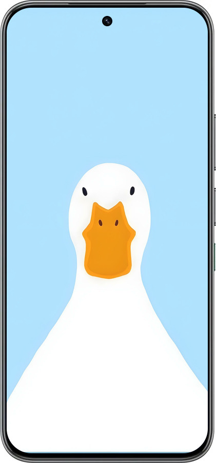 Силиконовый чехол Гусь для Infinix Hot 60 Pro - 6350u-4126 изображение 