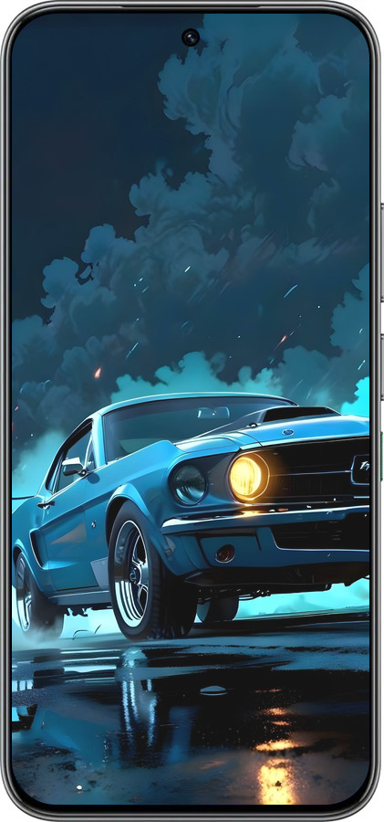 Силиконовый чехол Форд мустанг для Infinix Hot 60 Pro - 6374u-4126 изображение 