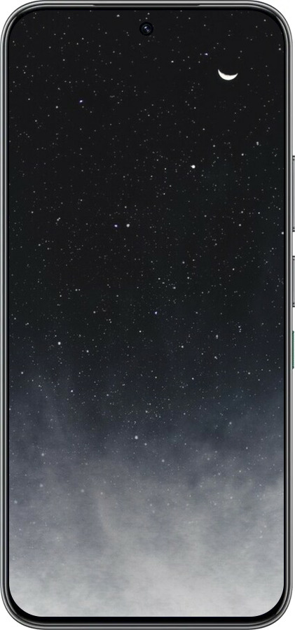 Силиконовый чехол Сині хмари, Синій місяць для Infinix Hot 60 Pro - 6396u-4126 изображение 