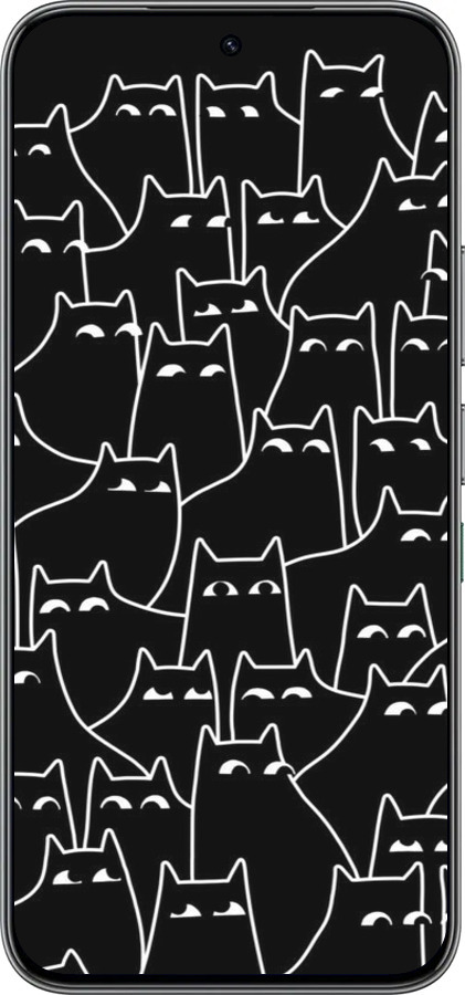 Силиконовый чехол С изображением кошек для Infinix Hot 60 Pro - 6470u-4126 изображение 
