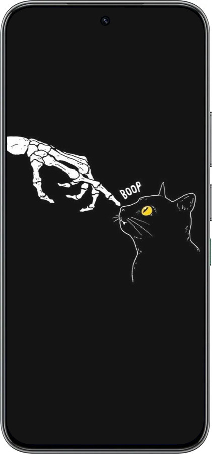 Силиконовый чехол Кошка для Infinix Hot 60 Pro - 6505u-4126 изображение 