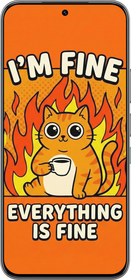 Силіконовий чехол Funny Cat для Infinix Hot 60 Pro - 6786u-4126 изображение 