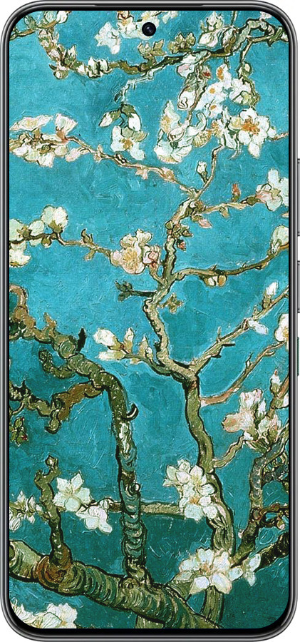 Силиконовый чехол Винсент Ван Гог. Сакура для Infinix Hot 60 Pro - 841u-4126 изображение 