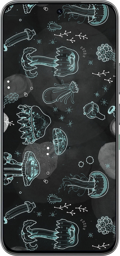 Силиконовый чехол Медузы для Infinix Hot 60 Pro - 906u-4126 изображение 