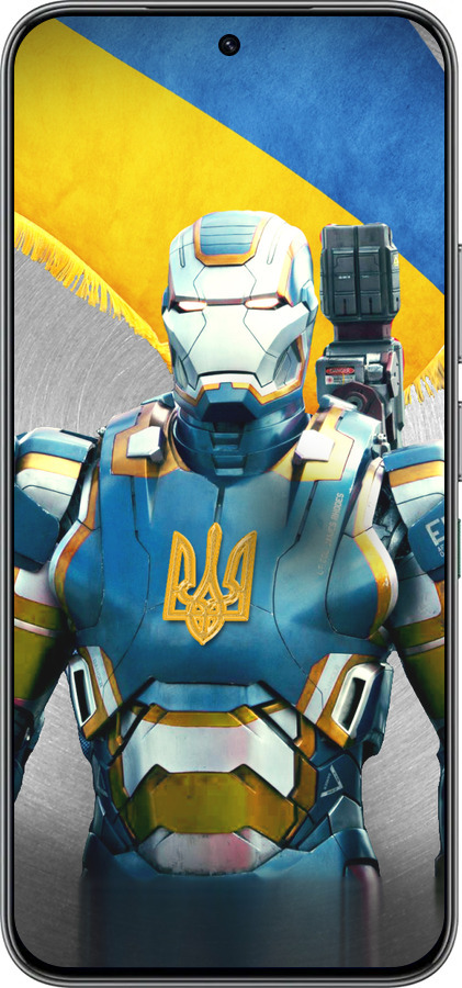 Силіконовий чехол Український кіборг  для Infinix Hot 60 Pro - 980u-4126 изображение 