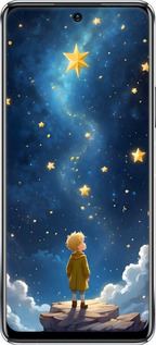 Силиконовый чехол Маленький принц для Infinix Note 11 Pro - 6326u-2865 изображение 