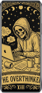 Силіконовий чехол The Overthinker для Infinix Note 11 Pro - 6774u-2865 изображение 