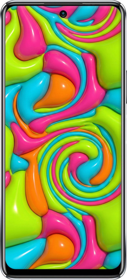 Силиконовый чехол Y2K Jelly Dream для Infinix Note 11 Pro - 6780u-2865 изображение 