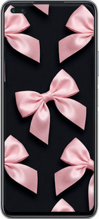 Силиконовый чехол Coquette Ribbons Dark Coquette для Infinix Note 8 - 6767u-2710 изображение 