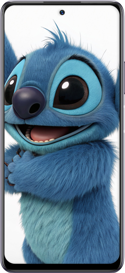 Силиконовый чехол Стич 1 для Infinix Note 10 Pro - 6686u-2709 изображение 