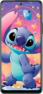 Силиконовый чехол Стич 2 для Infinix Note 10 - 6371u-2763 изображение 