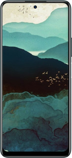 Силиконовый чехол С изображением гор Индиго для Infinix Note 10 - 6484u-2763 изображение 