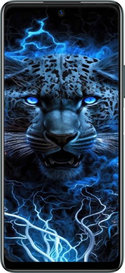 Силиконовый чехол Ледяной леопард для Infinix Note 10 - 6460u-2763 изображение 