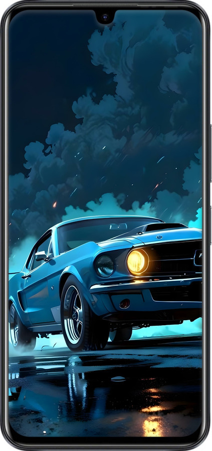 TPU чехол Форд мустанг для Infinix Note 12 - 6374b-2927 изображение 
