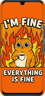 3D пластиковий матовий чехол Funny Cat для Infinix Note 12 - 6786m-2927 изображение 