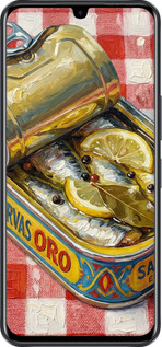 Силіконовий чехол Vintage Sardine Tin Phone для Infinix Note 12 - 6772u-2927 изображение 