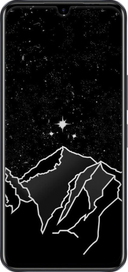 Силиконовый чехол Минималистический горный пейзаж для Infinix Note 12 - 6438u-2927 изображение 