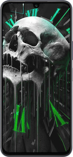 Силіконовий чехол Череп-годинник для Infinix Note 12 (2023) - 4100u-3042 изображение 