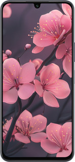 Силіконовий чехол Пурпурова сакура для Infinix Note 12 (2023) - 6075u-3042 изображение 