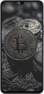 Силиконовый чехол Black Bitcoin для Infinix Note 12 (2023) - 6090u-3042 изображение 