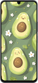 Силиконовый чехол Авокадо для Infinix Note 12 (2023) - 6380u-3042 изображение 