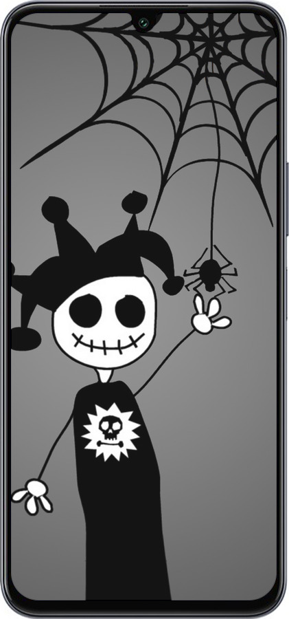 Силиконовый чехол Happy Halloween для Infinix Note 12 (2023) - 1188u-3042 изображение 