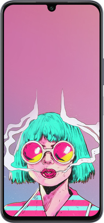 Силиконовый чехол Поп арт девушка для Infinix Note 12 (2023) - 5378u-3042 изображение 