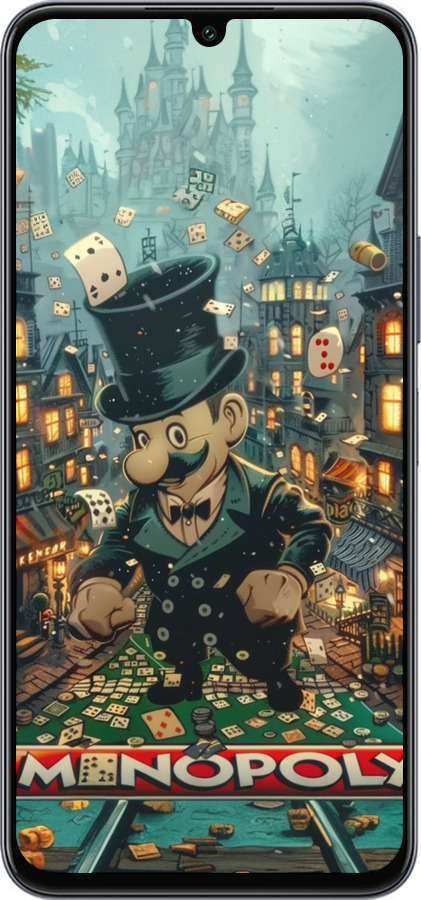 Силіконовий чехол Казковий Monopoly для Infinix Note 12 (2023) - 6086u-3042 изображение 