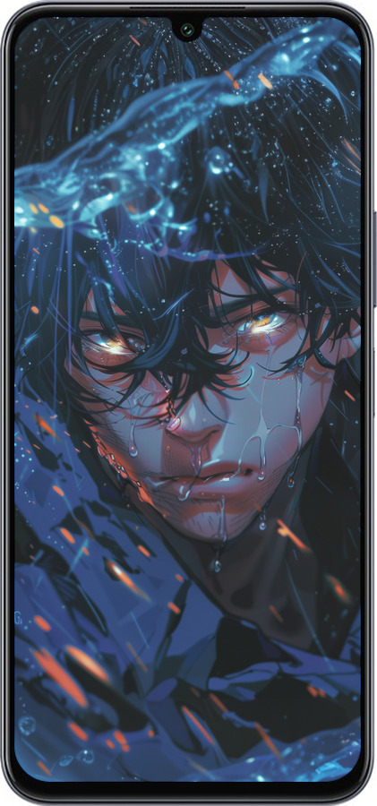 Силиконовый чехол Satoru Gojou для Infinix Note 12 (2023) - 6128u-3042 изображение 