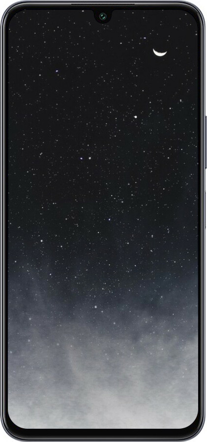 Силиконовый чехол Сині хмари, Синій місяць для Infinix Note 12 (2023) - 6396u-3042 изображение 