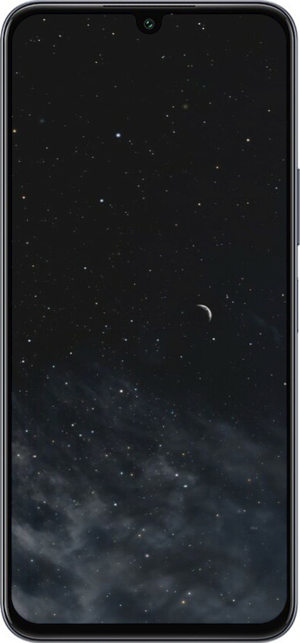 Силиконовый чехол Ночное небо для Infinix Note 12 (2023) - 6451u-3042 изображение 